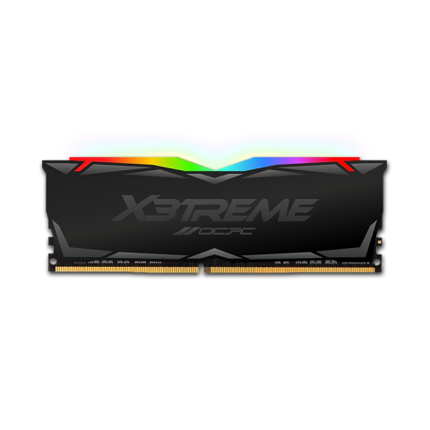 Оперативная память 8Gb DDR4 3200MHz OCPC X3 RGB Black (MMX3A8GD432C16)