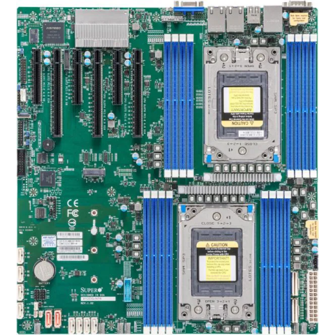 Серверная материнская плата SuperMicro H12DSI-NT6-O