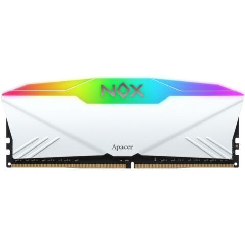 Оперативная память 16Gb DDR4 3200MHz Apacer NOX RGB White (AH4U16G32C28YNWAA-1)