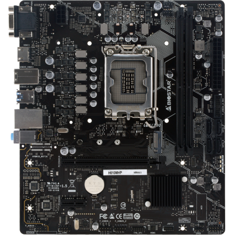 Материнская плата Biostar H610MHP