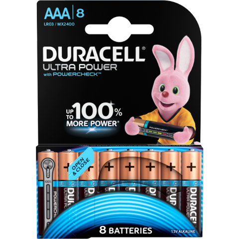 Батарейка Duracell Ultra (AAA, Alkaline, 8 шт)