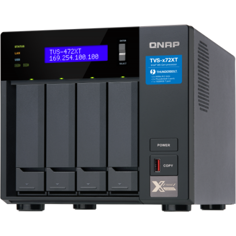 Сетевое хранилище (NAS) QNAP TVS-472XT-i5-4G