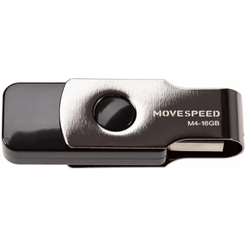 USB Flash накопитель 16Gb Move Speed M4 Black
