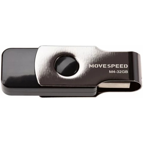 USB Flash накопитель 32Gb Move Speed M4 Black