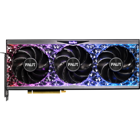 Видеокарта NVIDIA GeForce RTX 4080 Palit GameRock OC 16Gb (NED4080S19T2-1030G)