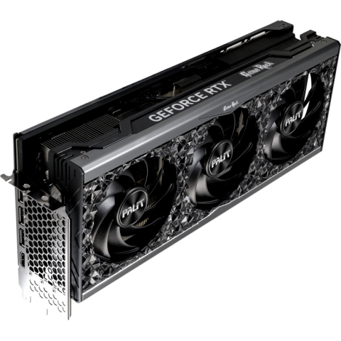 Видеокарта NVIDIA GeForce RTX 4080 Palit GameRock OmniBlack 16Gb (NED4080019T2-1030Q)