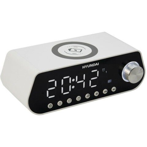 Радиобудильник Hyundai H-RCL380 White