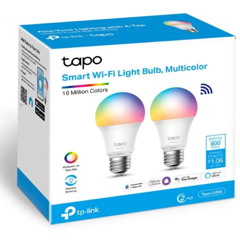 Умная лампа TP-Link Tapo L530E (2-pack)