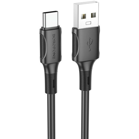 Кабель USB - USB Type-C, 1м, Borofone BX80 Black