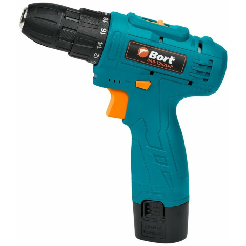 Дрель Bort BAB-12x2Li-P