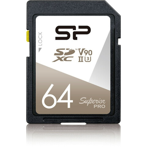 Карта памяти 64Gb MicroSD Silicon Power Superio Pro (SP064GBSDXJA2V10)