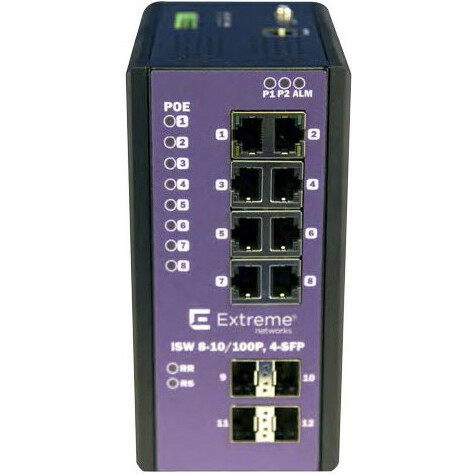 Коммутатор (свитч) Extreme Networks ISW 8-10/100P, 4-SFP