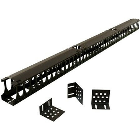 Кабельный органайзер Hyperline CMF-OTR-42U-89x106-C-RAL9005