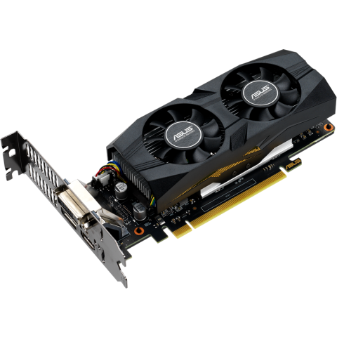 Видеокарта NVIDIA GeForce GTX 1650 ASUS 4Gb (GTX1650-4G-LP-BRK)