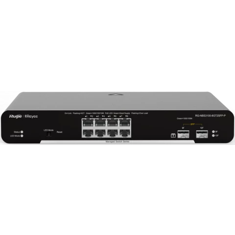 Коммутатор (свитч) Ruijie Reyee RG-NBS3100-8GT2SFP-P