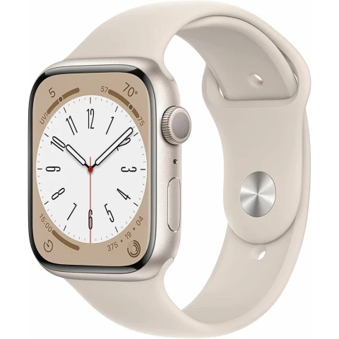 Умные часы Apple Watch Series 8 45mm Starlight (MNUQ3LL/A)