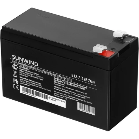 Аккумуляторная батарея SunWind B12-7