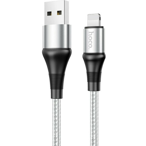 Кабель USB - Lightning, 1м, HOCO X50 Gray (HC-34204)