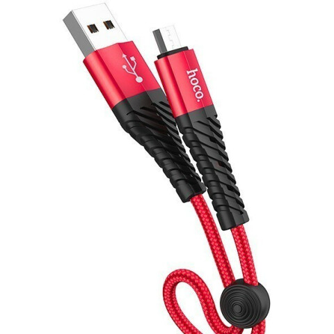 Кабель USB - microUSB, 1м, HOCO X38 Red (HC-10550)