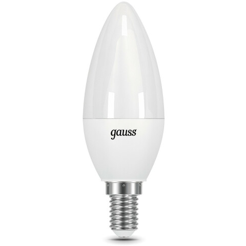 Светодиодная лампочка Gauss 6500K (9.5 Вт, E14)