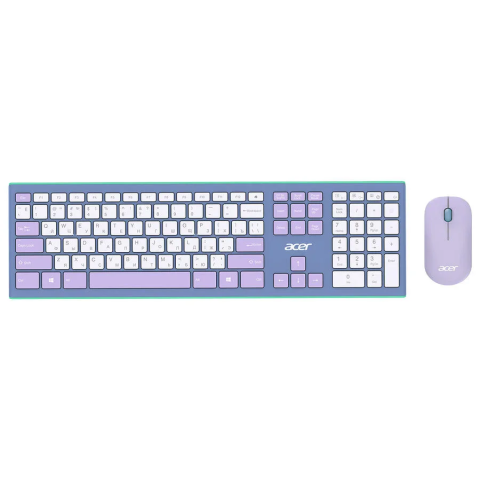 Клавиатура + мышь Acer OCC200 Green/Violet