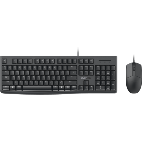 Клавиатура + мышь Dareu MK185 Black