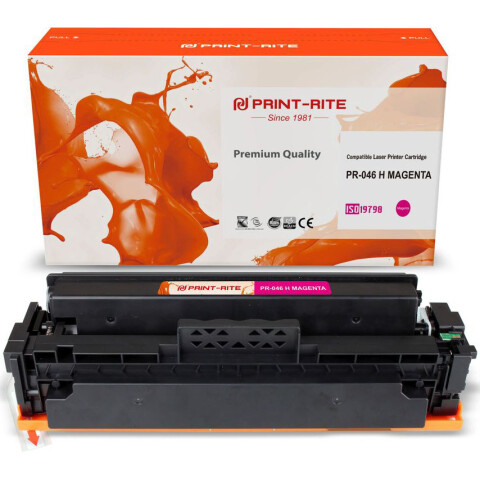 Картридж Print-Rite PR-046H Magenta