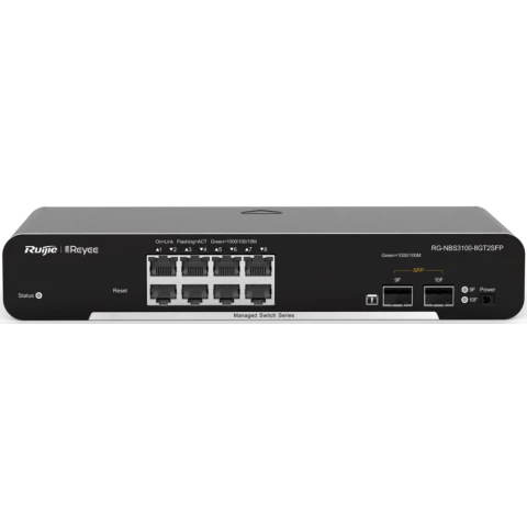 Коммутатор (свитч) Ruijie Reyee RG-NBS3100-8GT2SFP