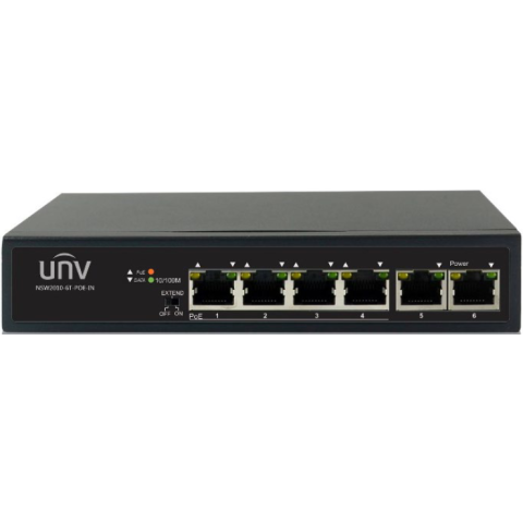 Коммутатор (свитч) UNV NSW2010-6T-POE-IN