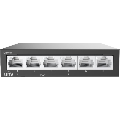 Коммутатор (свитч) UNV NSW2020-6T-POE-IN