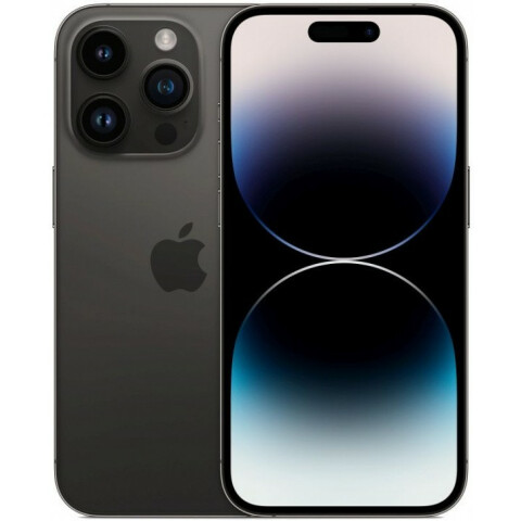 Смартфон Apple iPhone 14 Pro Max 256Gb Space Black (MQ9U3AA/A)