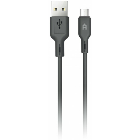 Кабель USB - microUSB, 1м, AlterAcs S01-AM Black
