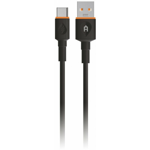 Кабель USB - USB Type-C, 1м, AlterAcs F01-AC Black