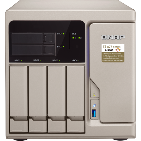 Сетевое хранилище (NAS) QNAP TS-677-1600-8G