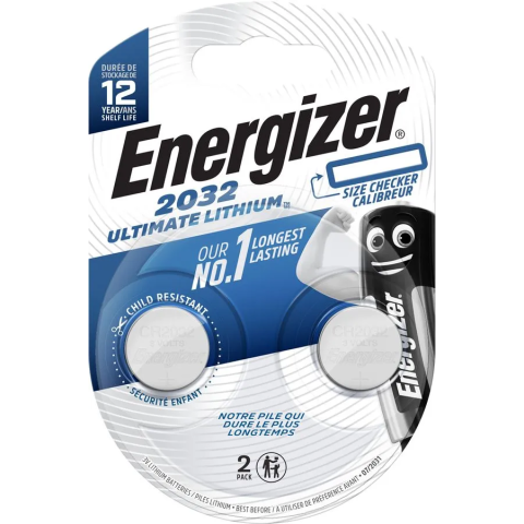 Батарейка Energizer Ultimate (CR2025, 2 шт)