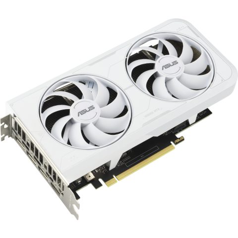 Видеокарта NVIDIA GeForce RTX 3060 Ti ASUS 8Gb LHR (DUAL-RTX3060TI-8GD6X-WHITE)