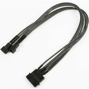 Переходник Molex - 2x 3-pin, 0.3м, Nanoxia NX42A30C