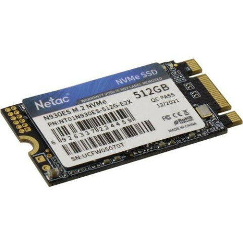 Накопитель SSD 512Gb Netac N930ES (NT01N930ES-512G-E2X) OEM
