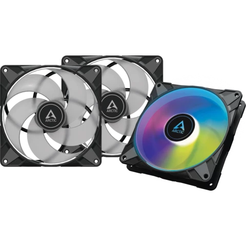 Вентилятор для корпуса Arctic Cooling P14 PWM PST ARGB Black Value pack