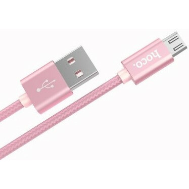 Кабель USB - microUSB, 1м, HOCO X2 Rose Gold (HC-32212)