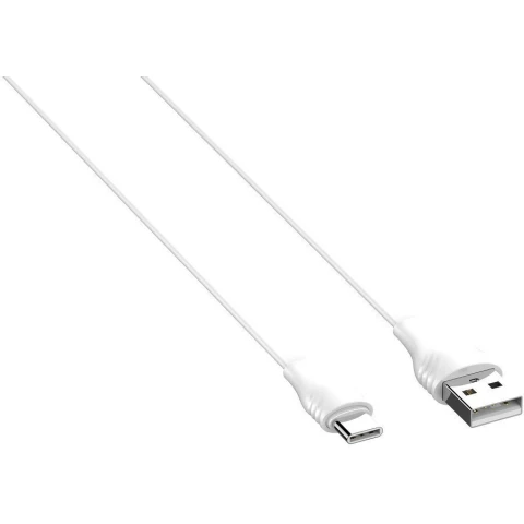 Кабель USB - USB Type-C, 1м, LDNIO LS551 White