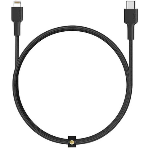 Кабель USB Type-C - Lightning, 1.2м, AUKEY CB-CL1 Black
