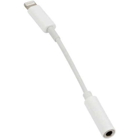 Переходник Lightning - mini jack 3.5мм, Red Line УТ000023959