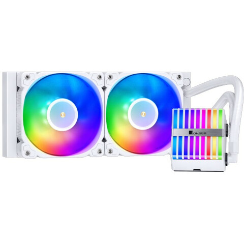 Система жидкостного охлаждения Jonsbo HXW-240 ARGB White