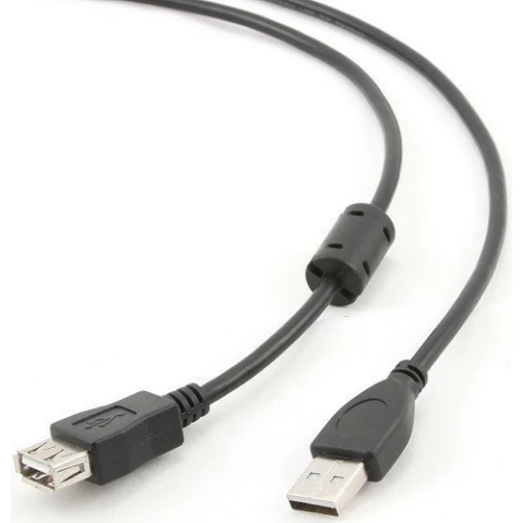 Кабель удлинительный USB 2.0 A (M) - A (F), 1м, Filum FL-CPro-U2-AM-AF-F1-1M