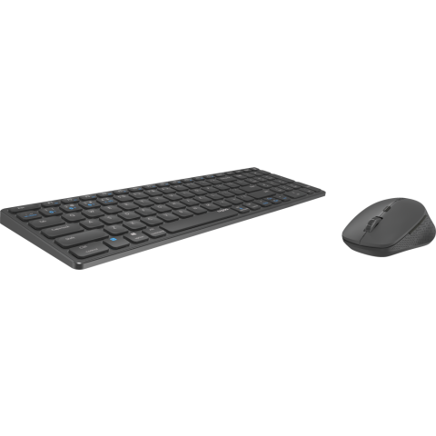 Клавиатура + мышь Rapoo 9700М Dark Grey