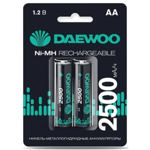 Аккумулятор Daewoo (AA, 2500 mAh, 2 шт)