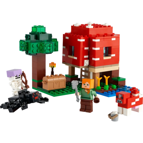 Конструктор LEGO Minecraft The Mushroom House