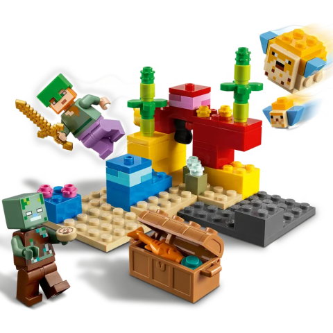 Конструктор LEGO Minecraft The Coral Reef