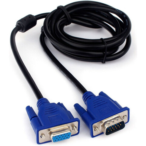 Кабель удлинительный VGA (M) - VGA (F), 1.8м, Gembird CC-PVGAX-6